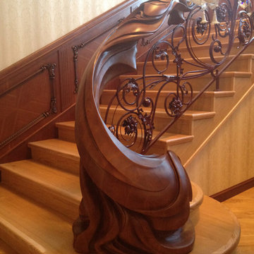 ECLECTICISM OF CLASSICAL, MODERN & ART NOUVEAU RAILING