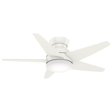 Isotope 1 Light 44" Indoor Ceiling Fan, Fresh White