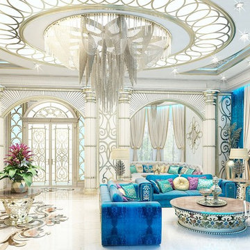 Interior in Oriental style