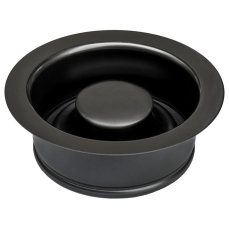 Ruvati Garbage Disposal Flange for Kitchen Sinks Gunmetal Black RVA1041BL