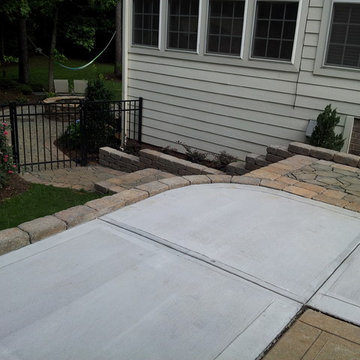 Concrete Driveway Extended