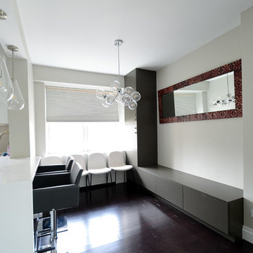 East End Apartment Remodel | Kitchen- Built in Storage Unit
