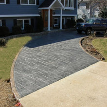 Driveway and patio