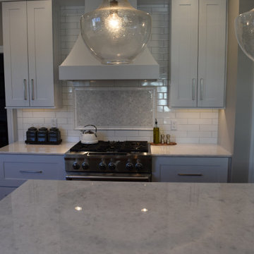 Gorgeous Grey and White Kitchen