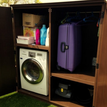 Garden laundry yard
