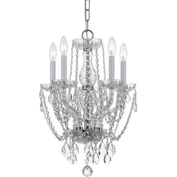 Crystorama 1129-CH-CL-MWP Traditional Crystal - Five Light Chandelier