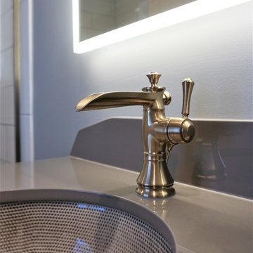 Gold and Both Bathroom