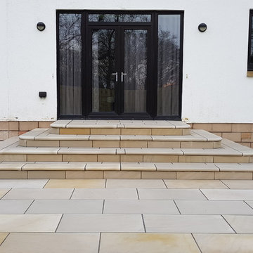 Polished Sandstone Steps