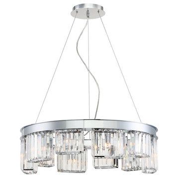 10-Light Transitional Chandelier by Eurofase