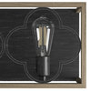 Hunter Gablecrest French Oak/Rustic Iron 3 Light Vanity Wall Light Fixture