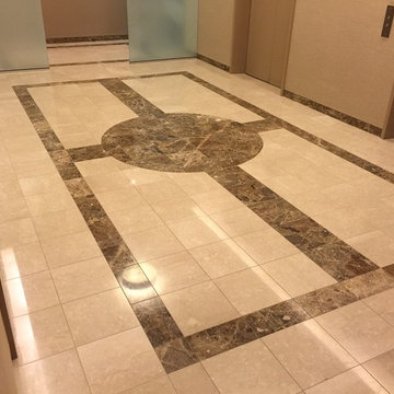 Marble Lobby Polishing