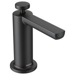 Moen - Moen Modern Soap Dispenser Matte Black, S3947BL - Whether your faucet's style is modern, traditional or transitional, you can ensure a coordinated look with Moen Soap Dispensers. With all the finish choices you need, this Soap Dispenser adds the perfect touch.
