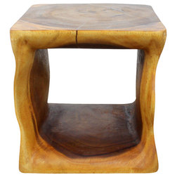 Rustic Accent And Garden Stools by Haussmann Inc.