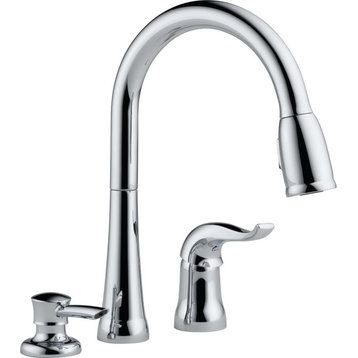 Delta 16970-SD-DST Kate Pullout Spray Kitchen Faucet - Chrome