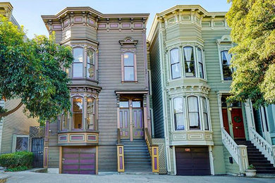 サンフランシスコにあるお手頃価格の中くらいなコンテンポラリースタイルのおしゃれな住まいの写真