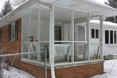 Screen to glass porches