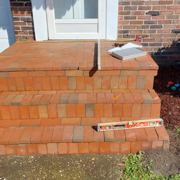 Step Rebuild -- Complete demo & rebuild of masonry steps