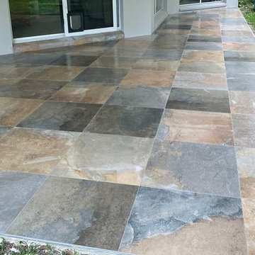 Slate Look Portico