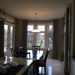 Oakville Custom Home - Curtains