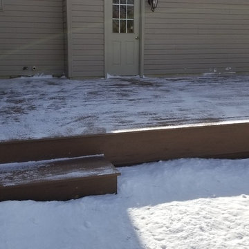 York, PA - Wood Deck added to recent room enclosure