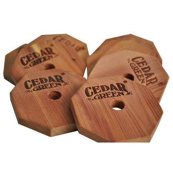 Aromatic Cedar Rings, Pack of 36 pieces