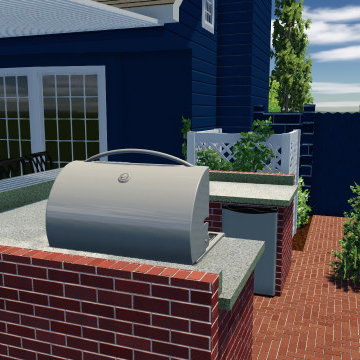 Colonia Revival Traditional Garden Theme
