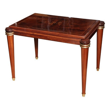 Art Deco furniture after refinish and restoration .