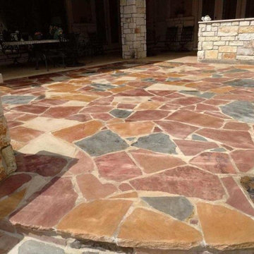Georgetown TX Custom Patio and Hardscape Space