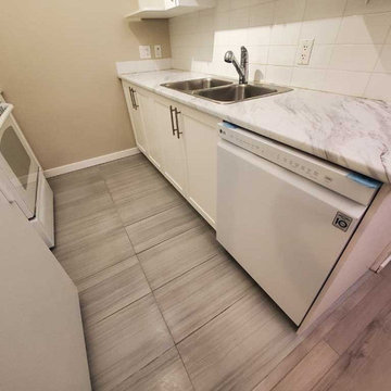 Move Out Deep Cleaning of a One bedroom plus Den Condo Located in Coquitlam BC C
