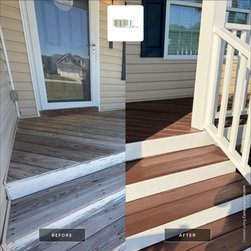Front Porch Transformation in Angier! - Products