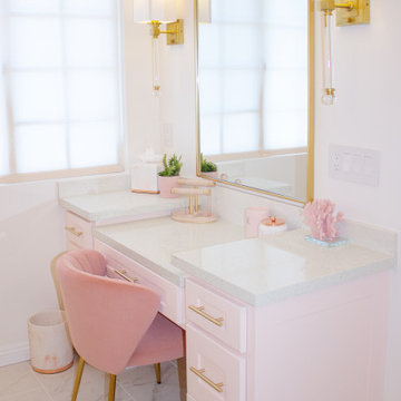 Teen Pink Dream Bathroom