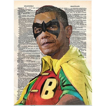 Art N Wordz Barack Obama "The Barack Wonder" Dictionary Sheet Pop Art Print