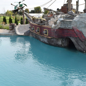 Living Legendary: Pirate Shipwreck Swimming Pool