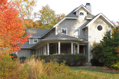 Trendy exterior home photo in Raleigh