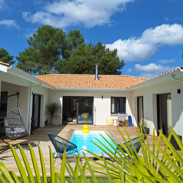 JARDIN A LA CROISE DE LA PLAGE ET DE LA FORET
