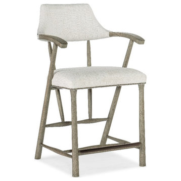 Bowery Hill Contemporary Dining Room Stack Rock Counter Stool
