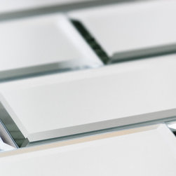 Reflections Glass Mirror Beveled Back Splash Wall Tile - Anaheim, CA - Wall And Floor Tile