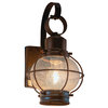 Chatham 6.5" Outdoor Wall Light Burnished Bronze
