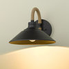 Journey Wall Sconce Natural Black