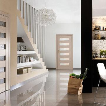 Glenview Haus Eco Veneer Modern Interior Doors Gallery Project | DBEV-CNT-C