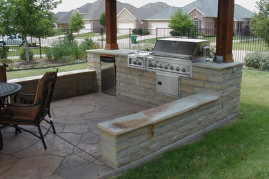 Inspiration for a mid-sized timeless exterior home remodel in Other
