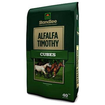 Standlee 1580-40101-0-0 Premium Western Forage Alfalfa/Timothy Cubes, 40 Lb