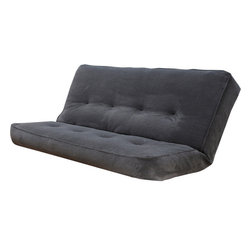 5000 Series Futon Mattress with premium Cover in Marmont Thunder - Futon Mattresses