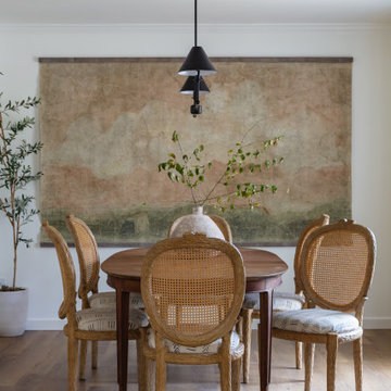 Organic Modern Dining Room Design