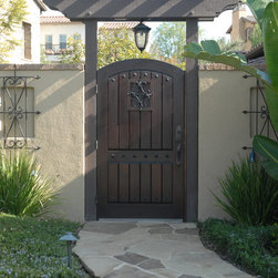 Tuscan Style Gates - Home Fencing And Gates