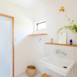 他の地域の北欧スタイルのおしゃれなトイレ・洗面所の写真