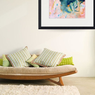 Rooms featuring Art by Chanda Hopkins Artistry