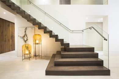 Inspiration for a staircase remodel in Los Angeles