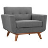 Expectation Gray Engage Armchairs and Loveseat Set of 3