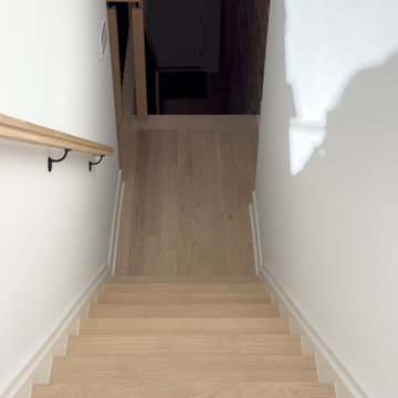 Project #145 | Modern Staircase Renovation in Victorian Townhouse